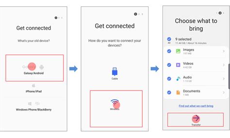 transfer using smart switch